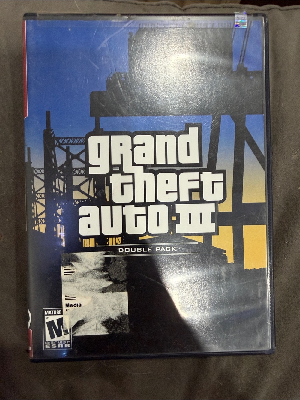 Sony Grand Theft Auto III Double Pack – Blue & Yellow Cover PS2 game